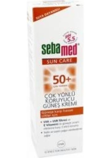 Spf 50 Çok Yönlü Koruyucu Güneş Kremi 75 Ml