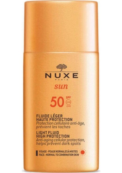 Sun Spf 50 Fluide Leger 50 ml