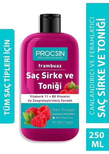 Procsın Frambuazlı Saç Sirke ve Toniği 250 ml