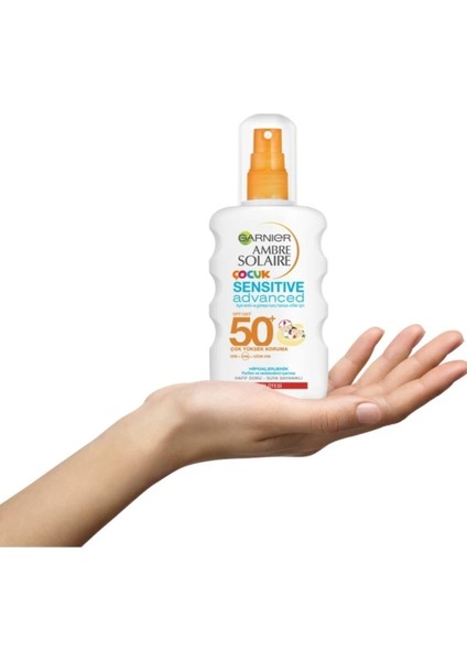 Ambre Solaire Sensitive Advanced Çocuk Sprey GKF50+ 200ML