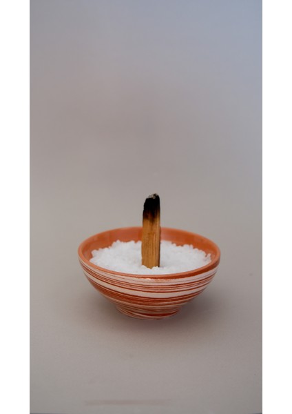 Terra El Yapımı Seramik Tütsü Kasesi