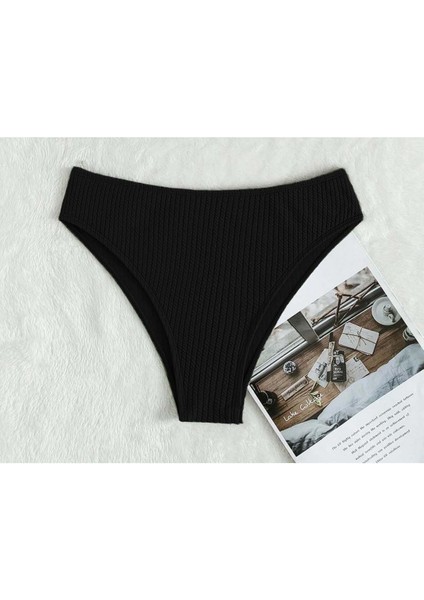 Özel Fitilli Kumaş Yüksek Bel Bikini Altı modelleri