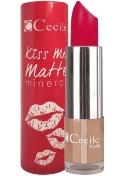 Kiss Me Matte Mineral Mat Ruj 321