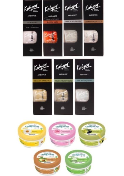 7 Li Set Cire Aseptine Krem 30ML 5 Adet Karma