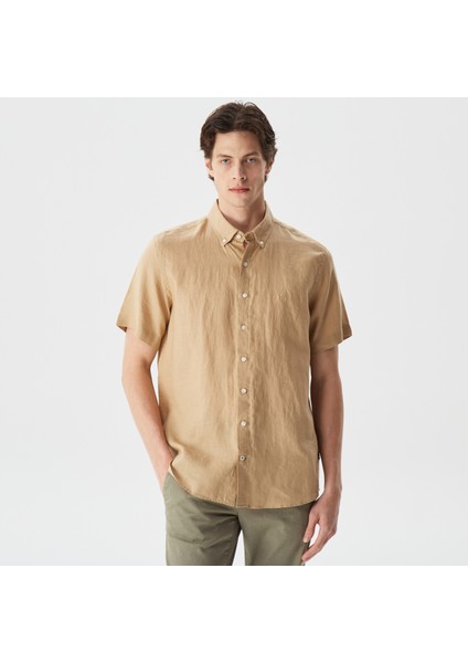 Nautıca Erkekbej Classic Fıt Kısa Kollu Gömlek W35100T.2SA