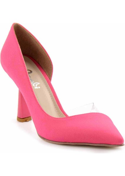 Mat Fuşya Saten Kadın Klasik Topuklu Ayakkabı K01992000938 modelleri