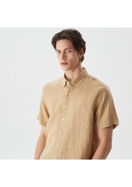 Nautıca Erkekbej Classic Fıt Kısa Kollu Gömlek W35100T.2SA fırsatları