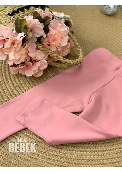 Kız Çocuk Şardonlu Tayt 5171 Pembe fiyatları