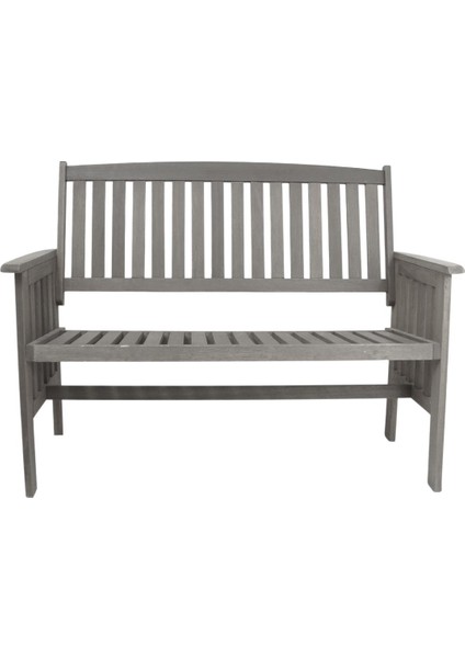 Çay Kahve Seti Ahşap Bahçe Koltuk Sehpa Takımı, Gri fırsatları