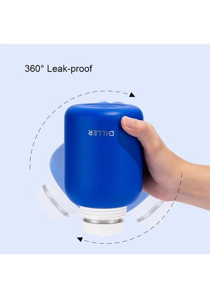 Çelik Termos Matara 460ML Siyah