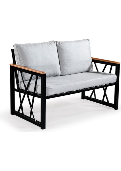 Açelya Bahçe Mobilyası (Salon, Balkon, Cafe Ofis) Ikili Koltuk