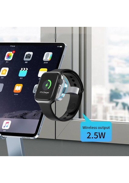 Wiwu M16 Pro Akıllı Saat Mini Wireless Magnetik Şarj Aleti 2.5W