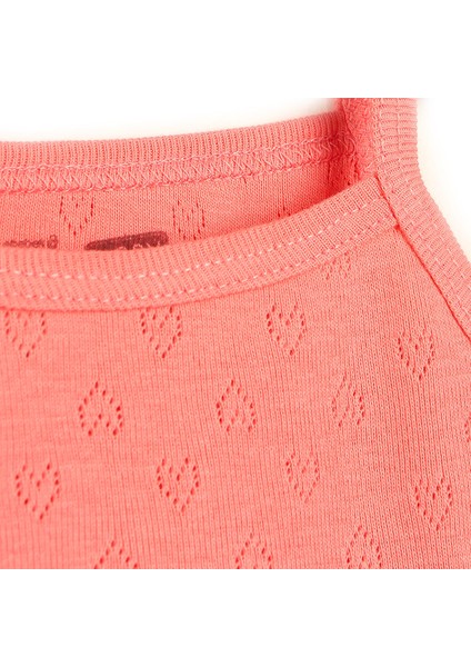 HelloBaby Jakarlı Ip Askılı Body Kız Bebek