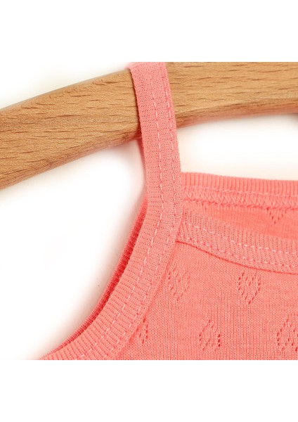 HelloBaby Jakarlı Ip Askılı Body Kız Bebek