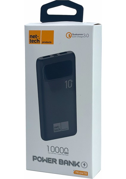 NT-PW18 2 Çıkışlı 10000 Mah Taşınabilir Powerbank