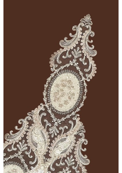 Viceroy Fransız Dantelli Tek Runner 150X40 cm Masa Örtüsü