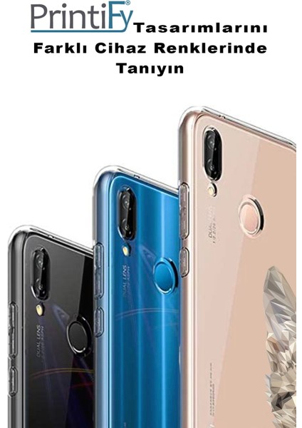 Apple Ipnone 5se Uyumlu Kapak Catface Tasarımlı Şeffaf Silikon Kılıf