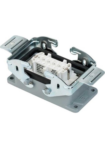 403020S 10X16A Çoklu Makine Prizi Metal Mandallı 400 V