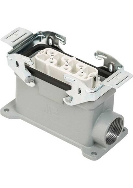 403106S 6X35A Çoklu Duvar Prizi Metal Mandallı 400-690 V