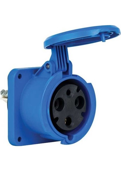 406526 3X63A IP44 Makine Prizi -Düz- 220 V