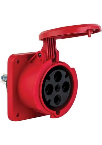 406530 4X63A IP44 Makine Prizi -Düz- 380-415 V
