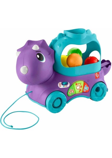 Fisher Price Sesli ve Işıklı Eğlenceli Dinozor HNR55