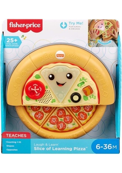 Fisher Price Eğlen ve Öğren Eğitici Pizza Türkçe GXR69