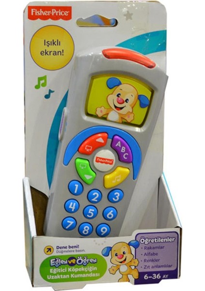 Fisher Price Fisher-Price Eğitici Köpekçiğin Uzaktan Kumandası (Türkçe)
