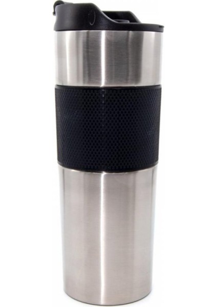 Iforce French Press 500 ml Termos Bardak Gümüş