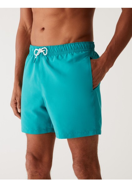 Regular Fit Quick Dry Deniz Şortu
