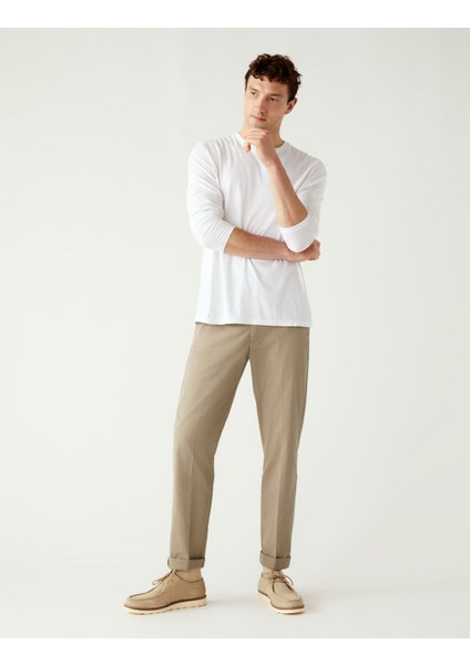 Regular Fit Chino Pantolon