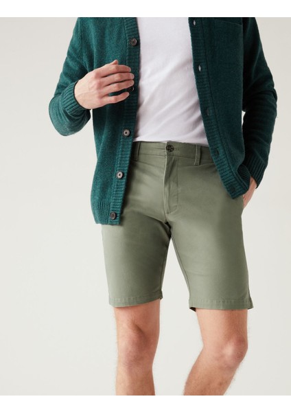 Regular Fit Chino Şort