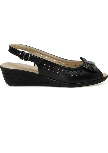 164353.Z3FX Siyah Kadın Comfort Sandalet