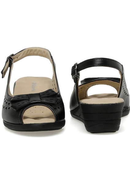 164353.Z3FX Siyah Kadın Comfort Sandalet