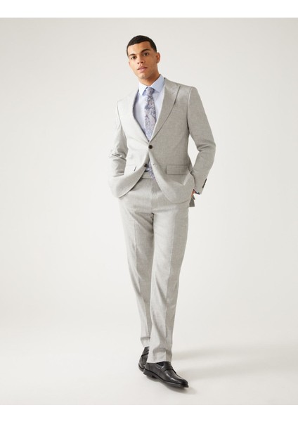 Tailored Fit Italian Linen Miracle™ Ceket