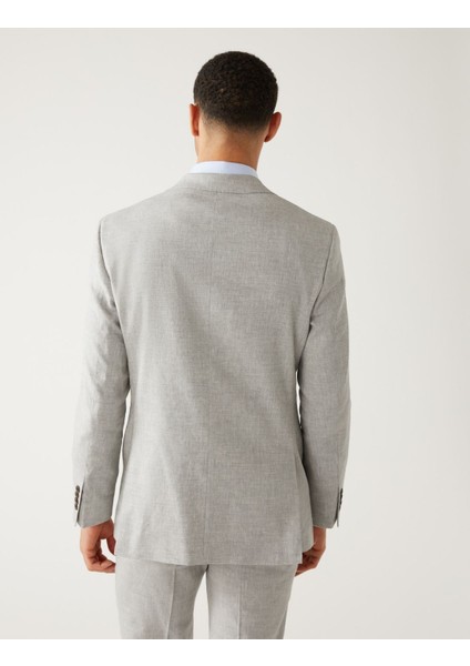 Tailored Fit Italian Linen Miracle™ Ceket