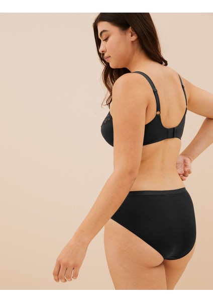 3'lü Dantel Detaylı High Leg Külot Seti modelleri