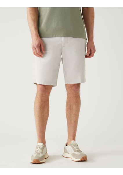 Regular Fit Chino Şort
