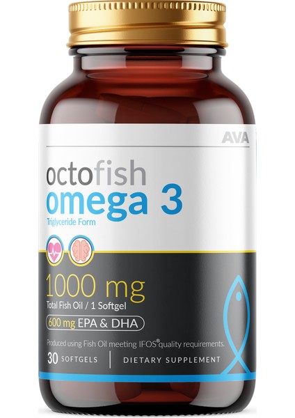 Octofish - Omega 3, Balık Yağı