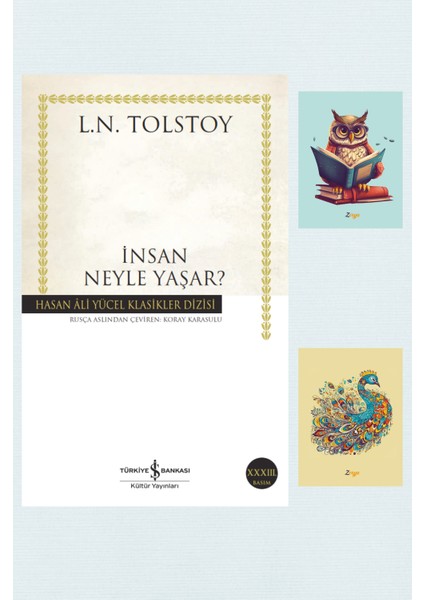 İnsan Neyle Yaşar? - Lev Nikolayeviç Tolstoy + Not Defter