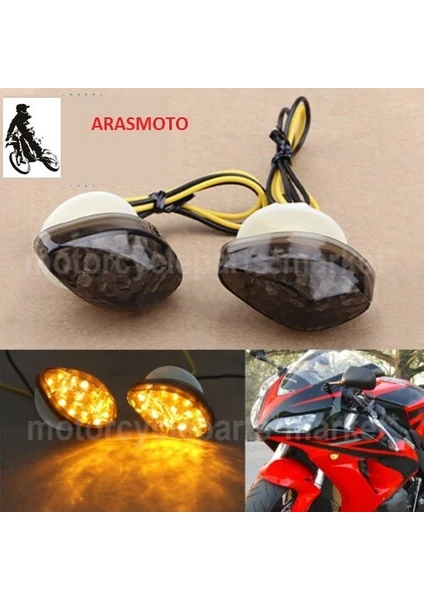 Aras Moto Honda Gömme Sinyal Seti Cbr 125R-CBR 250R-CBR 600RR-1000RR-CBR650F-600F-ARASMOTO