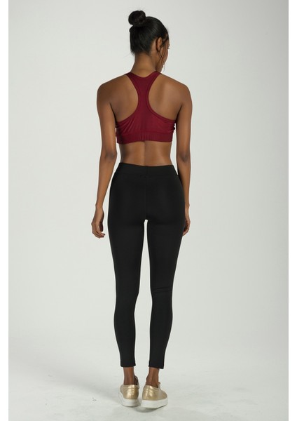 Siyah Yüksel Bel Tayt fiyatları