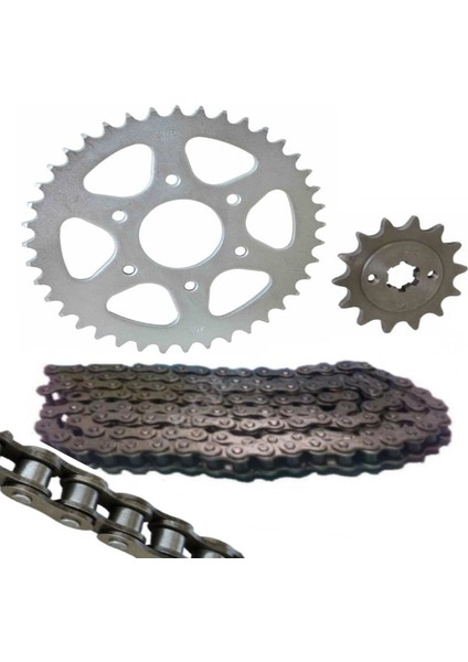 Motorsiklet Ybr 125 Zincir Seti Yamaha YBR125 Zincir Set