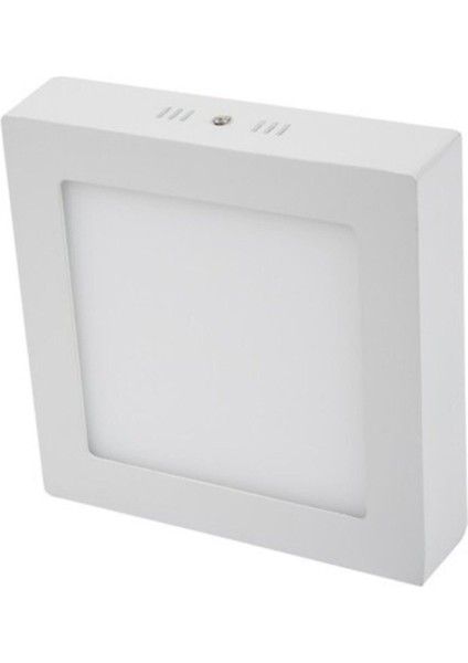 Alüminyum Gövde Sıva Üstü Kare LED Panel 18 W CT-5234 Beyaz Işık