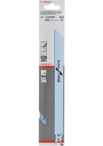 S 1122 Ef Flexible For Metal 2'li