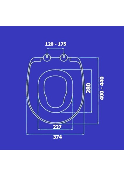 Universal Yavaş Kapanan Çocuk Adaptörlü Klozet Kapağı