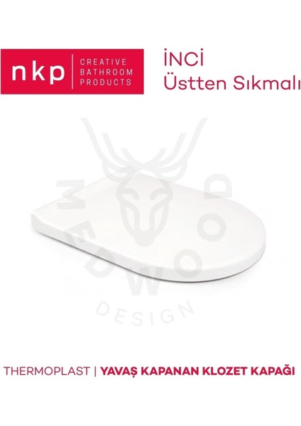 Inci Amortisörlü Klozet Kapağı Inci