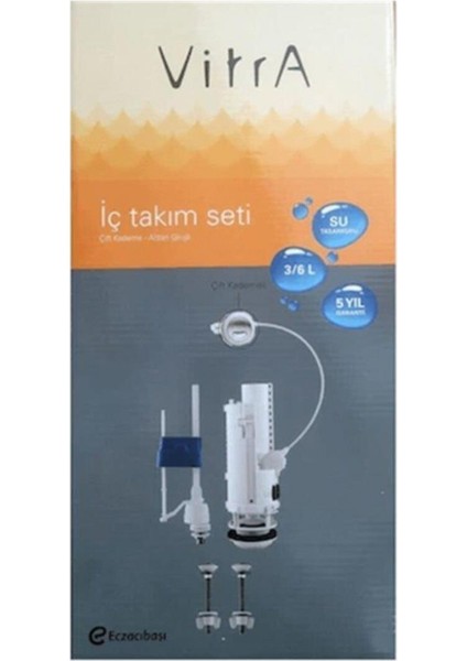 Çift Kademeli 3/6 Lt Klozet Iç Takım Seti (330B2016)