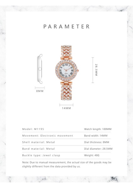 Izle + Bilezik Kadınlar Lüks Elmas Saatler Bilezik Bayanlar Kuvars Izle Bayan Kol Saati (Yurt Dışından) fiyatları