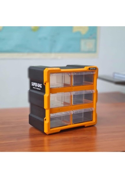 Super-Bag Monoblok Çekmece Seti 6gözlü fiyatları